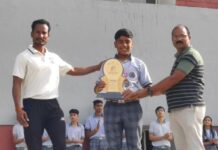 राज्य स्तरीय रग्बी कार्निवल में दिव्यांश चौधरी ने प्रथम स्थान प्राप्त किया